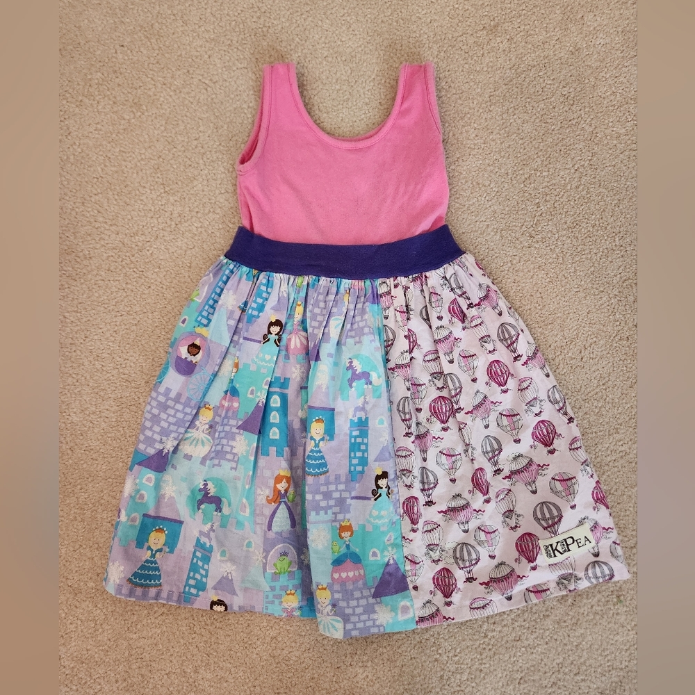 KPea princess dress, size 4T